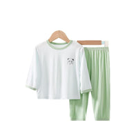Modal Long Sleeve Pajama Set for Toddlers and Kids