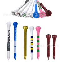 Bamboo Golf Tees - Natural Wood Color, Bulk Pack, Multiple Sizes Available