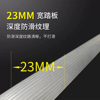 Polyester Webbing Soft Ladder with Aluminum Alloy Hooks for High-Altitude Safety & Climbing Training