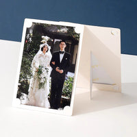 DIY Cardboard Photo Frame with Stand, Hand-Painted Artwork Display Paper Frame, Simple Picture Frame for Painting Mounting