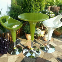 Adjustable Height Bistro Table for Cafe, Bar, or Home Balcony - Round Coffee & Negotiation Table