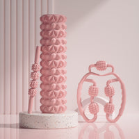 Foam Roller and Massage Stick Set for Muscle Relaxation and Recovery