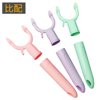 Clothes Drying Pole Fork Head with Non-Slip Handle, 19mm Inner Diameter