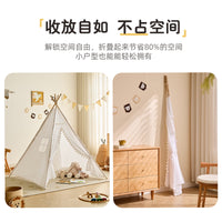Kids' Indoor/Outdoor Indian Teepee Play Tent - Princess Castle Toy House