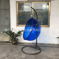 Acrylic Bubble Chair Indoor Outdoor Balcony Courtyard Hanging Swing Egg Chair