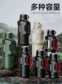 Large Capacity Stainless Steel Insulated Thermos for Outdoor Travel and Home Use