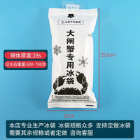 Reusable 600ml Long Strip Water Injection Ice Pack for Seafood, Crabs, and Express Delivery