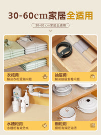 Baby-Grade Non-Slip Drawer Liner for Kitchen Cabinets & Wardrobes, Waterproof & Moisture-Proof Shelf Liner