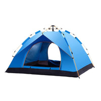 Hydraulic Automatic Pop-Up Camping Tent for 2-4 People, Easy Setup Outdoor Shelter
