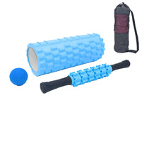 33cm Yoga Foam Roller Massage Ball Set for Pilates and Muscle Recovery