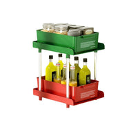 Desktop Storage Organizer with Multi-layer Drawers for Office and Kitchen