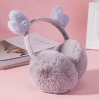 Cute Plush Deer Antler Earmuffs for Winter - Warm & Cold-Proof Ear Covers for Women