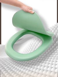 Thickened Foam Toilet Seat Cover Cushion for U/V/O-shaped Toilets