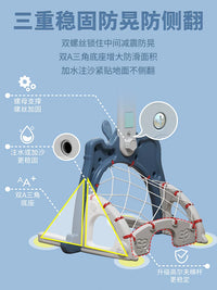 Adjustable Kids Basketball Hoop Indoor Toddler Boy Toy 1-6 Years Old with Football Goal