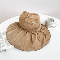 Women's UV Protection Sun Hat Wide Brim Bucket Hat for Outdoor Beach