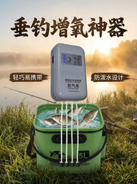 Rechargeable Aquarium Air Pump for Fish Tank and Outdoor Fishing