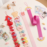 Cartoon Cute Multifunctional Kids Hair Accessories Storage Wall Hanging Organizer for Hair Clips Headwear