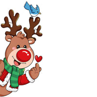 Christmas New Year Window Clings Static Stickers for Holiday Decoration