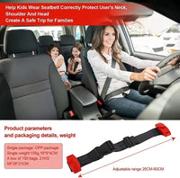 Child Car Seat Belt Adjuster for Neck Protection and Secure Positioning