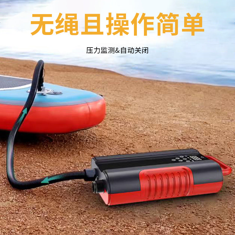 Portable Electric Air Pump for Outdoor Camping Inflatables, Paddle Boards, and Boats