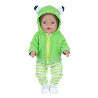 Cartoon Hoodie Outfit for 18-inch American Girl Dolls