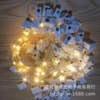 LED Copper Wire String Lights for Floral Arrangements, Cakes, and Gift Boxes - Starry Fairy Lights with 3 Flash Modes