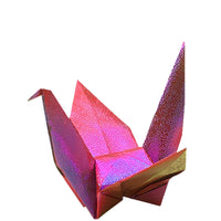 Pearlescent Laser Glitter Origami Paper for DIY Crafts and Paper Cutting, Single-Sided Rainbow Colors
