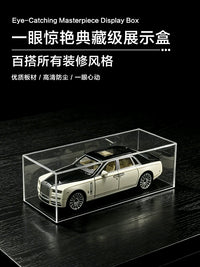 Acrylic Display Case for 1:43 Scale Model Cars Dustproof Transparent Collectible Show Box