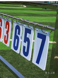 Floor-Standing Basketball Scoreboard Football Volleyball Score Sheet Flip Scorer Counter Score Stand