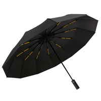 Automatic Large Sun/Rain Umbrella with UV Protection, Foldable