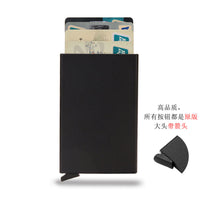 RFID Blocking Metal Credit Card Holder Wallet for Men