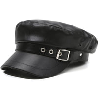 INS Retro Octagonal Beret Hat for Women - Flat Top Sun Protection Fashion Painter Cap