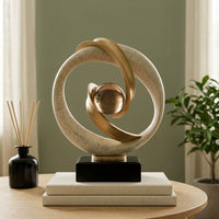 Italian Minimalist Rolling Fortune Ornament for Living Room TV Cabinet Decor