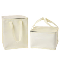 Insulated Cake Delivery Bag Non-Woven Aluminum Foil Cooler for Food Transport