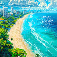 Adult Wooden Jigsaw Puzzle 1000 Pieces Landscape Decompression Birthday Gift