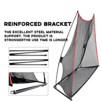 Golf Hitting Net with Tri-Turf Mat Indoor Outdoor Swing Practice Set