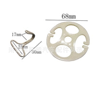 Car Seat Cushion Fixing Hooks and Discs Set for Auto Seat Covers