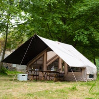 Inflatable Pop-Up Camping Tent with Awning for 4 People, Waterproof Portable Luxury Travel Tent