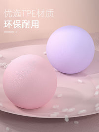 TPE Lacrosse Massage Ball for Muscle Soreness Relief, Acupressure, Yoga, and Fitness