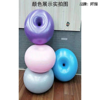 50cm Pilates Yoga Ball Anti-Burst Exercise Fitness Ball for Postpartum Recovery and Balance Training