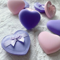 Cupid Heart Butterfly Cotton Candy Cushion Puff for BB Cream & Liquid Foundation, Wet & Dry Use