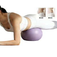 Yoga Ball for Pelvic Floor Exercise, Postpartum Recovery, Pilates, and Abdominal Massage - Thickened Anti-Burst Fitness Ball