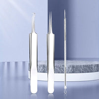 Acne and Blackhead Remover Kit - Pimple Extractor Tool Set with Storage Case