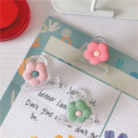 HyunA Macaron Color Binder Clips for Students and Snacks