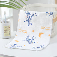 Gauze Kids' Hand Towel Absorbent Cartoon Hanging Bath Towel Japanese Style Pillow Towel