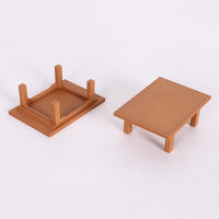 Dollhouse Miniature Tatami Coffee Table BJD Japanese Style Low Table Model