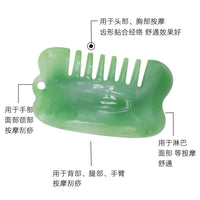 Facial and Scalp Gua Sha Massage Comb for Spa and Home Use