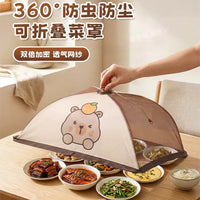 Foldable Food Cover Tent for Dining Table, Anti-Mosquito Dustproof Mesh Food Protector
