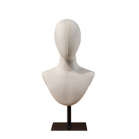 Mannequin Head for Wig, Hat, Scarf, and Jewelry Display