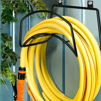 Wall-Mounted Garden Hose Holder Detachable Iron Art Water Pipe Storage Rack